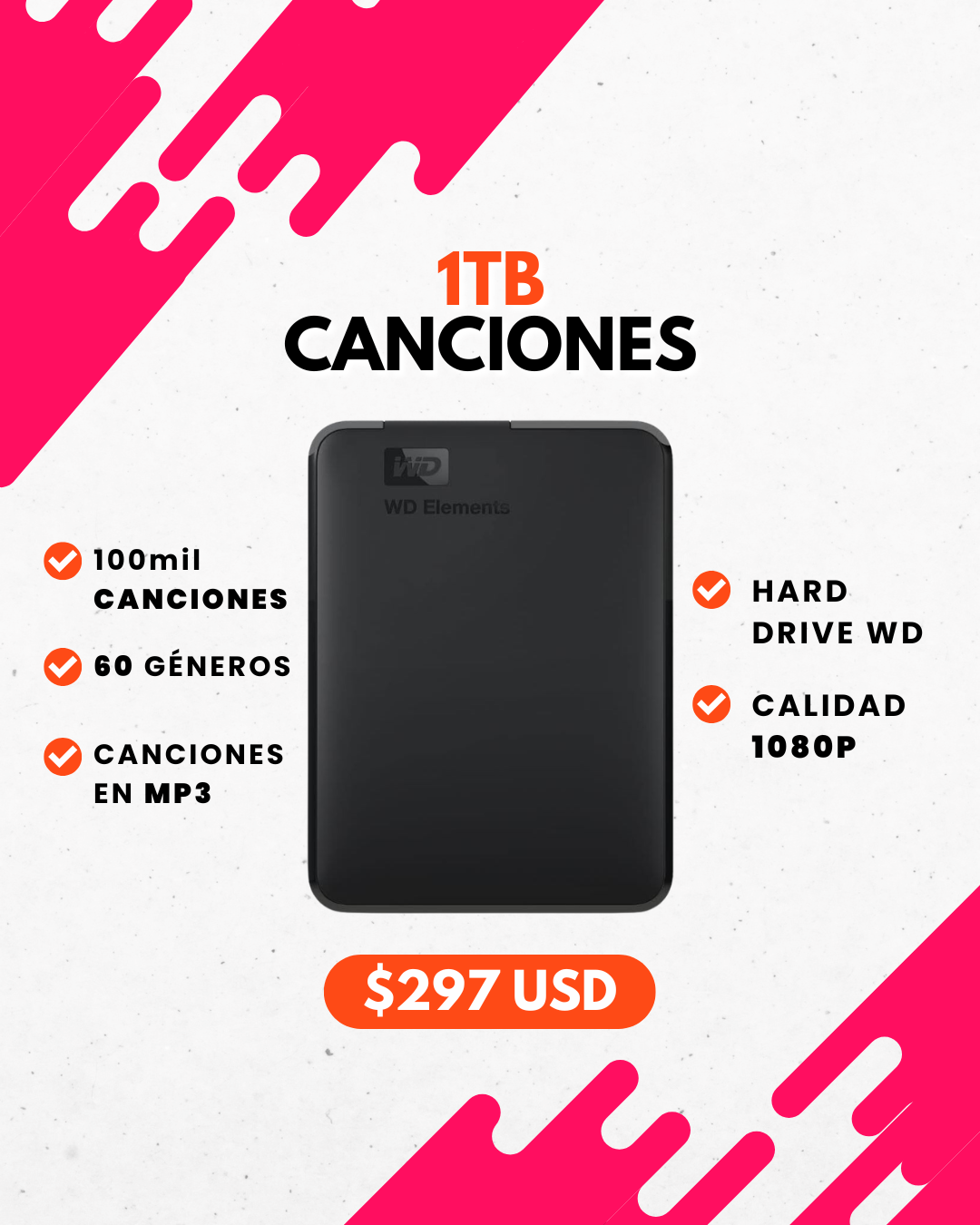 1tb de Canciones